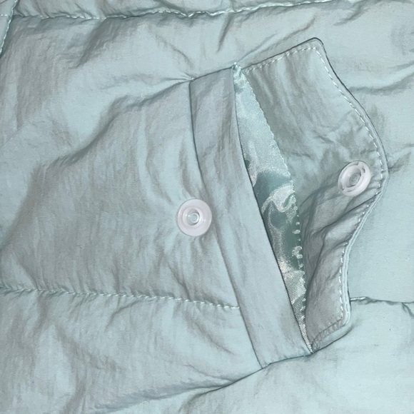 Jessica Simpson Girls Light blue Puffer Vest Size 4T - Picture 6 of 7